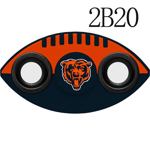 USA football 3 way fidget spinner-034